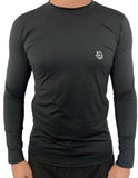Kit C/ 3 Camisas UV Térmicas Ice Proteção Solar UV50+ Unissex Segunda Pele Preto Cinza Vermelho